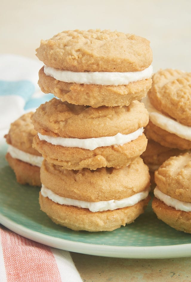 Peanut Butter Marshmallow Sandwich Cookies Bake or Break