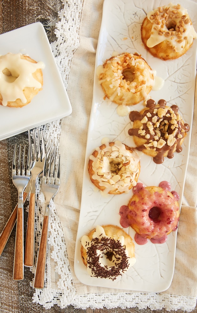 Mini Bundt Cakes Using Aunt Sue's Famous Pound Cake