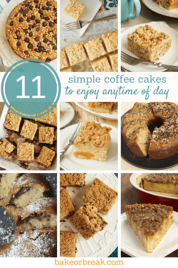 11 simple coffee cakes to enjoy anytime of day