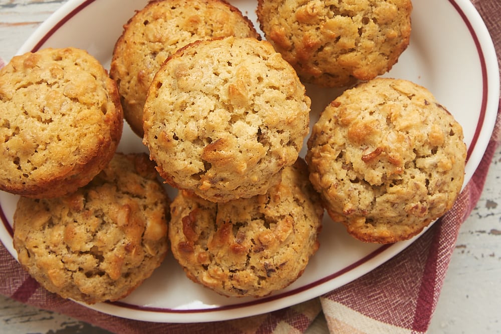 Oat Muffins with Nuts and Seeds Bake or Break