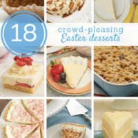 collection of Easter dessert recipes