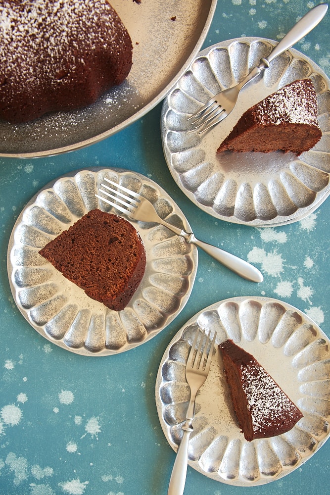 Mexican Chocolate Bundt Cake - Hottie Biscotti