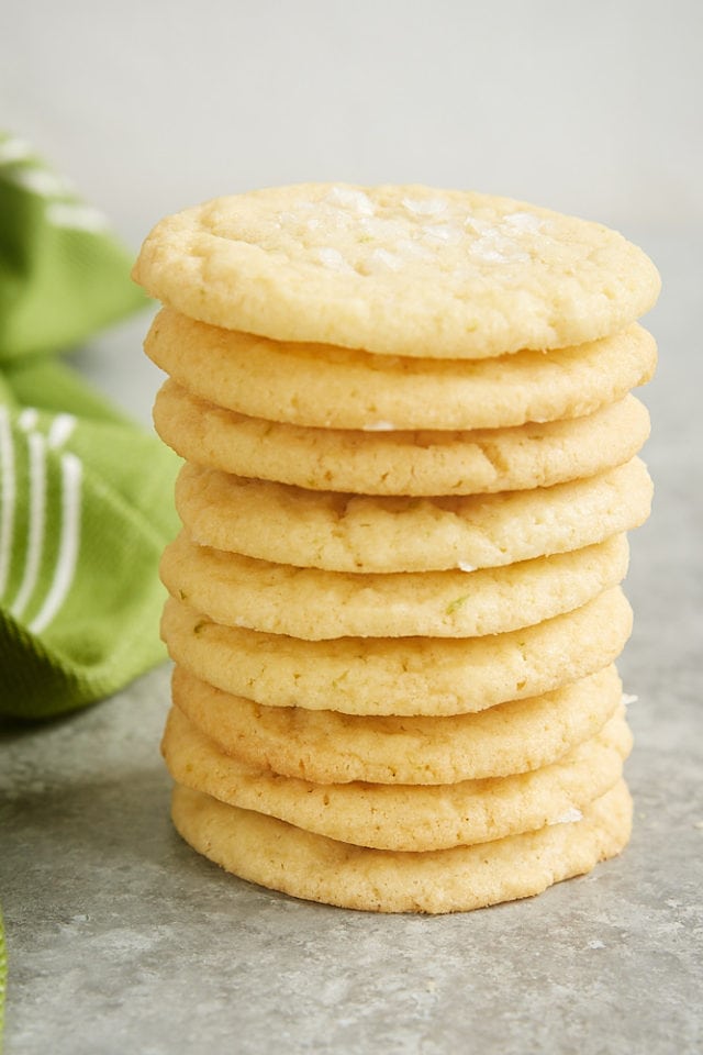 Sea Salt Lime Cookies - Bake or Break