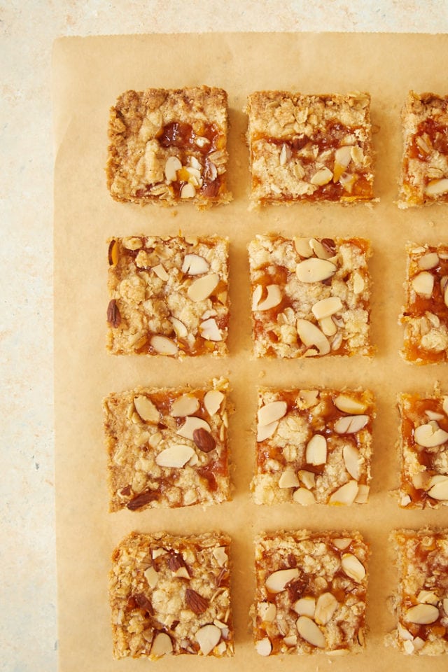 Apricot Almond Oat Bars Bake or Break