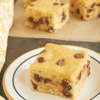 Chocolate Chip Banana Bars