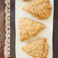 Cinnamon Oat Scones