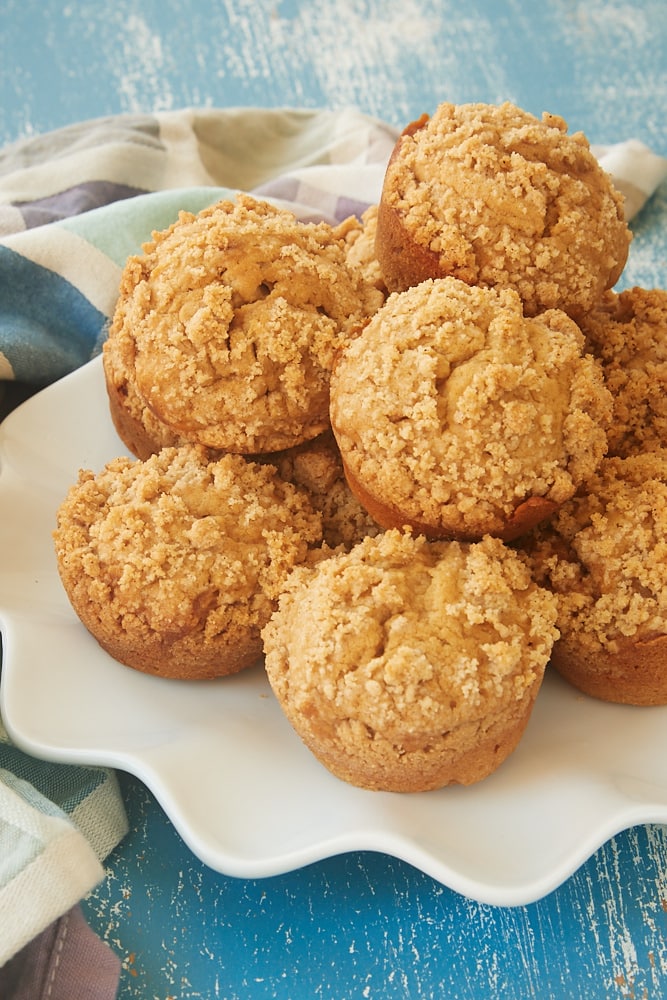 Cookie Butter Crumb Muffins