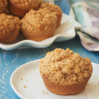 Cookie Butter Crumb Muffins