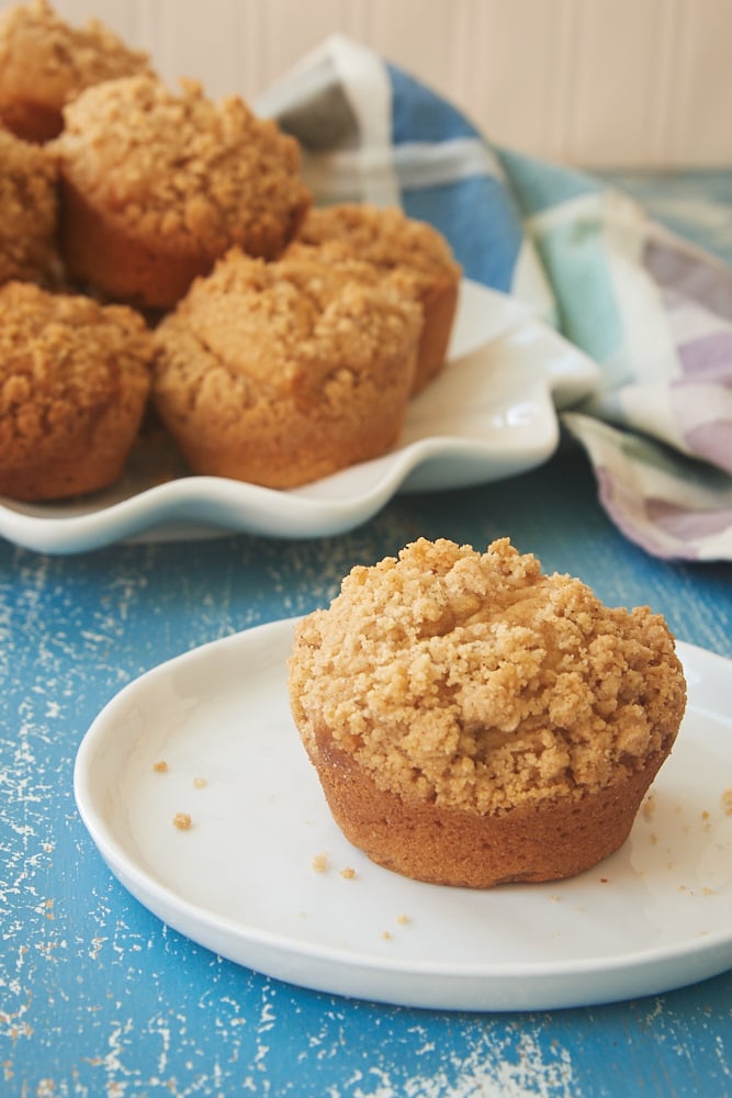 Cookie Butter Crumb Muffins