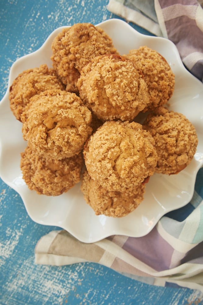 Cookie Butter Crumb Muffins