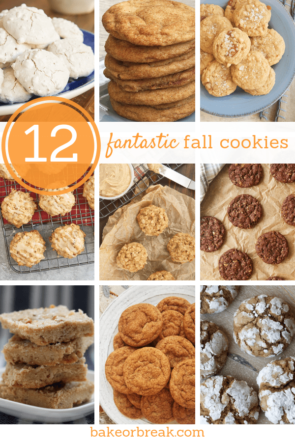 12 fantastic fall cookies