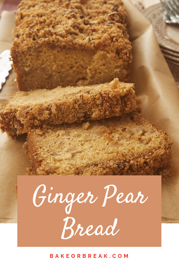 Ginger Pear Bread