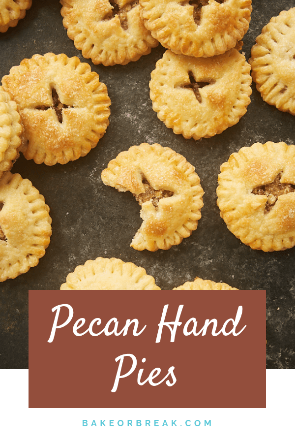 Pecan Hand Pies bakeorbreak.com