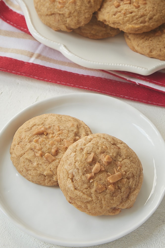 Spiced Toffee Cookies