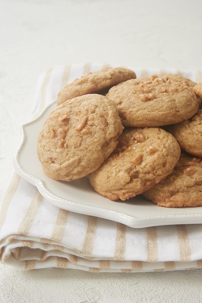 Spiced Toffee Cookies