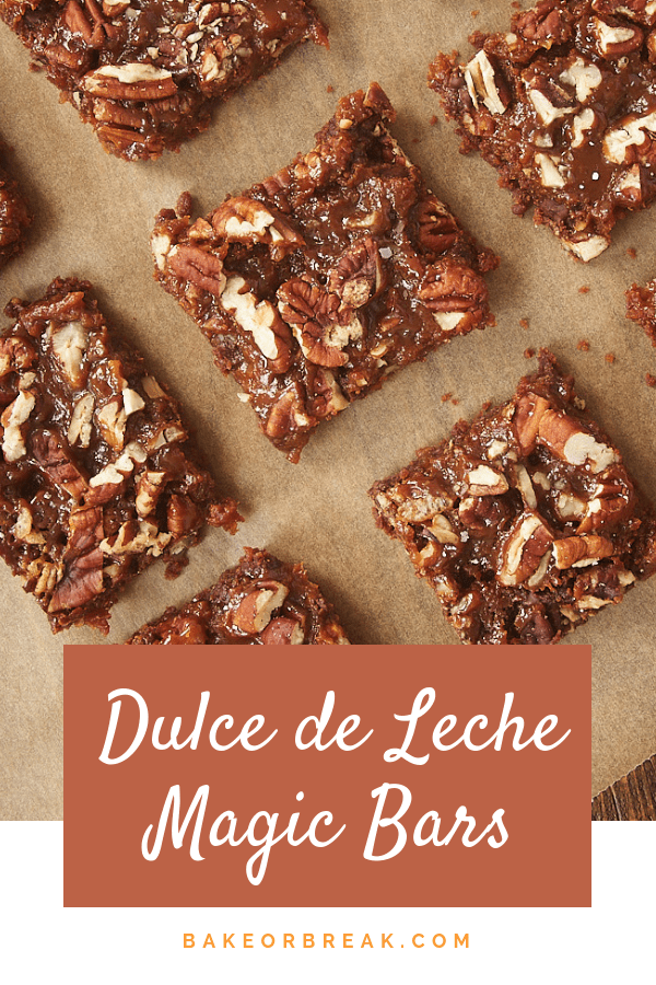 Dulce de Leche Magic Bars bakeorbreak.com