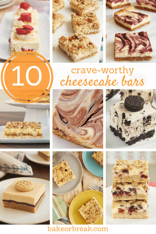 10 crave-worthy cheesecake bars