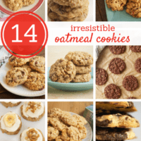 collection of oatmeal cookie recipes