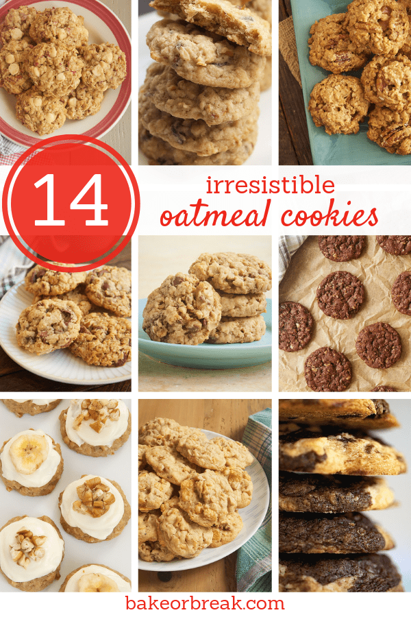 collection of oatmeal cookie recipes