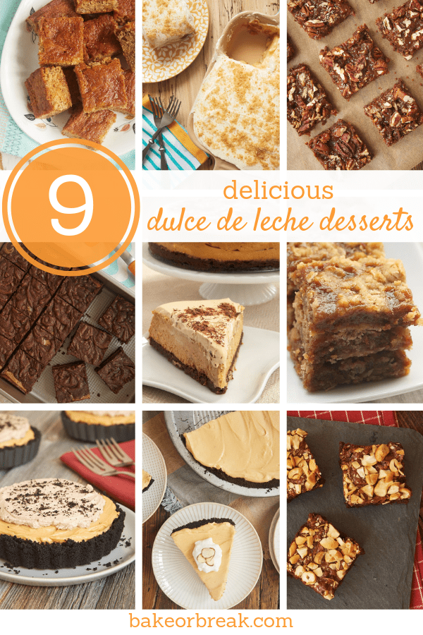 collection of dulce de leche dessert recipes