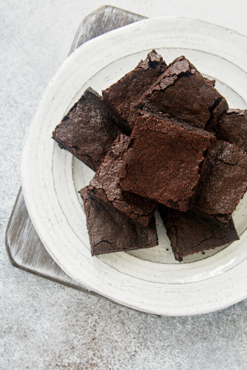 Dark Cocoa Powder Brownies - Bake or Break