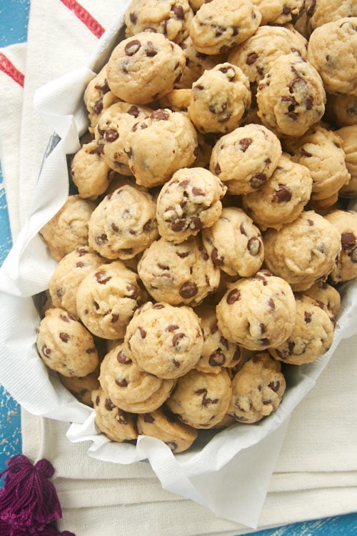 Easy Mini Chocolate Chip Cookies Bake or Break