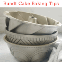 Bundt Cake Baking Tips