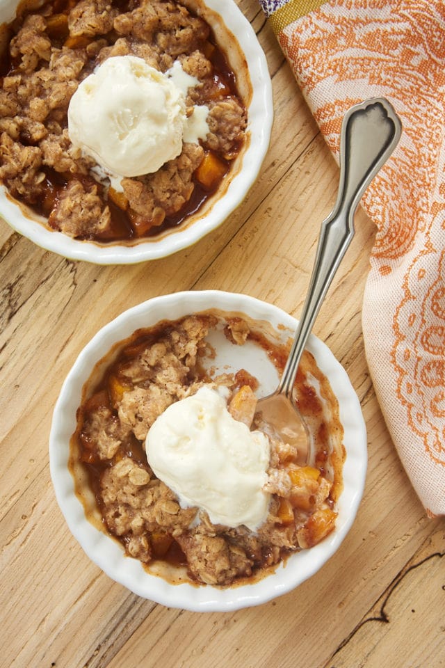 Peach Crumbles for Two - Bake or Break