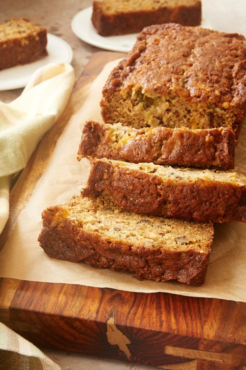 Pineapple Zucchini Bread Bake or Break