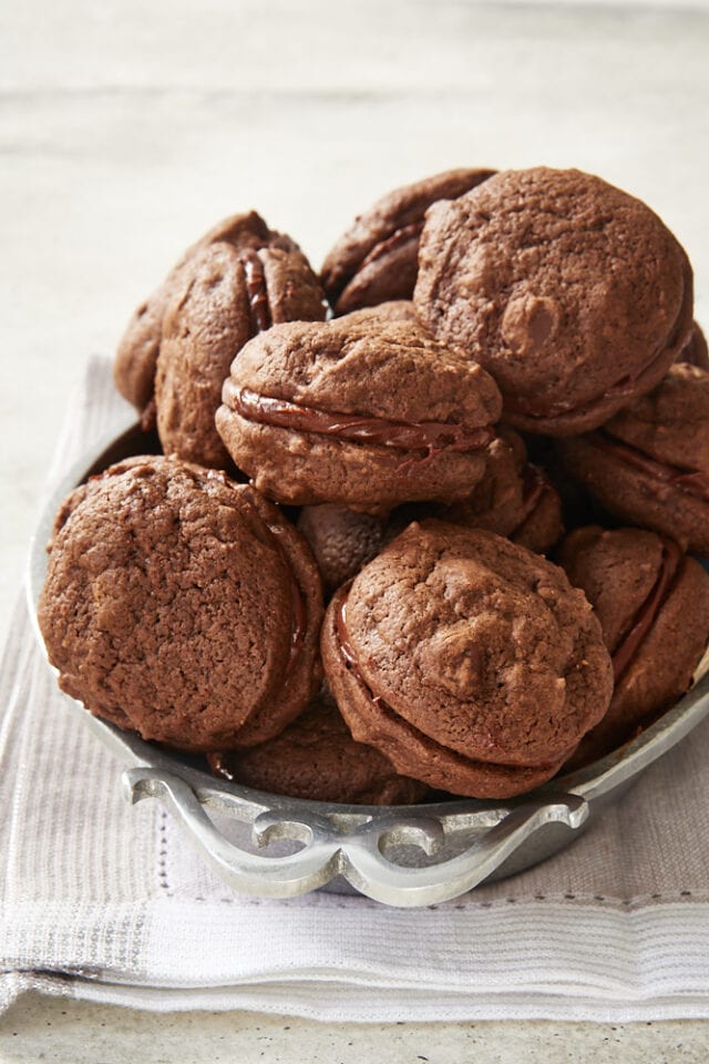 Double Chocolate Sandwich Cookies Bake or Break
