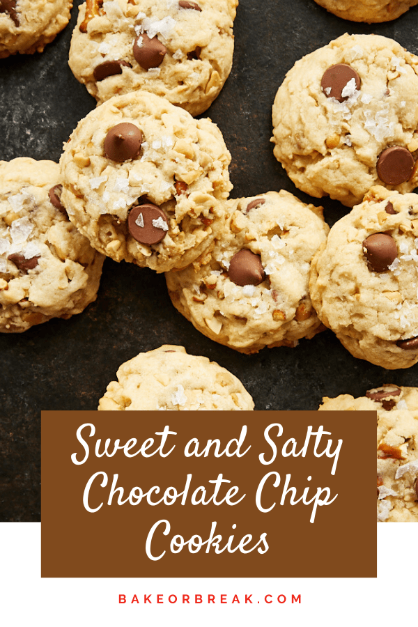 Sweet and Salty Chocolate Chip Cookies bakeorbreak.com