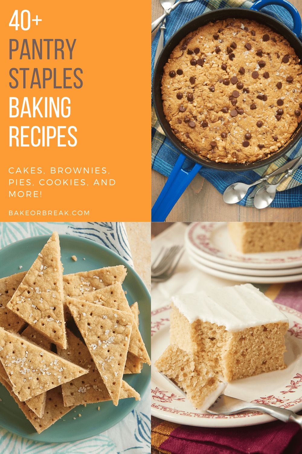 Pantry Staples Baking Recipes Bake or Break