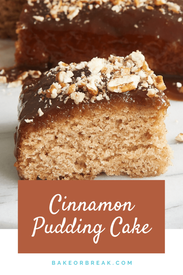 Cinnamon Pudding Cake