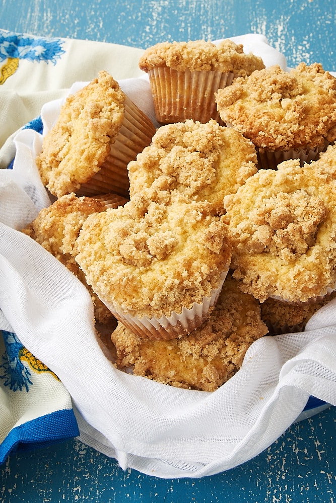 Vanilla Crumb Muffins