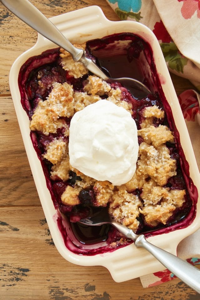 Mixed Berry Cream Cheese Crisp - Bake or Break