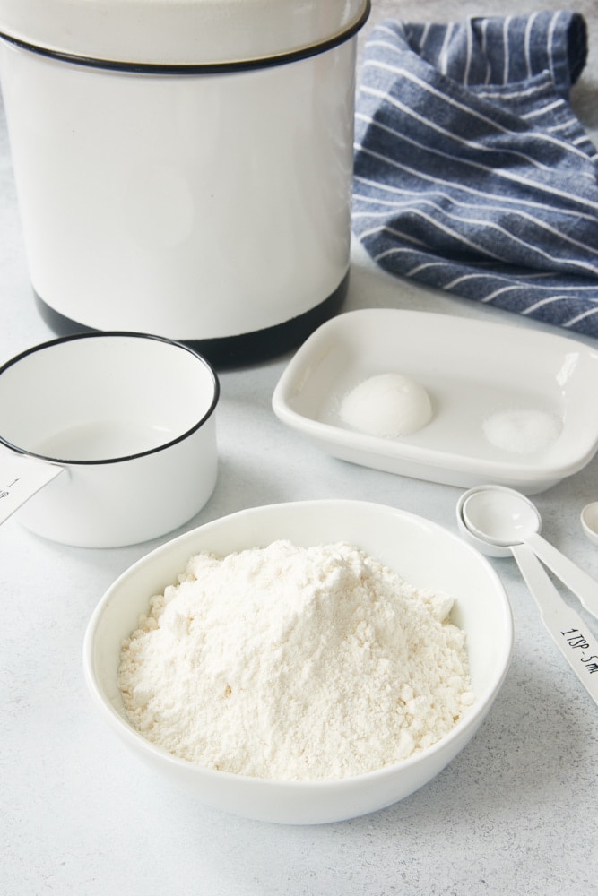 ingredients for making self-rising flour