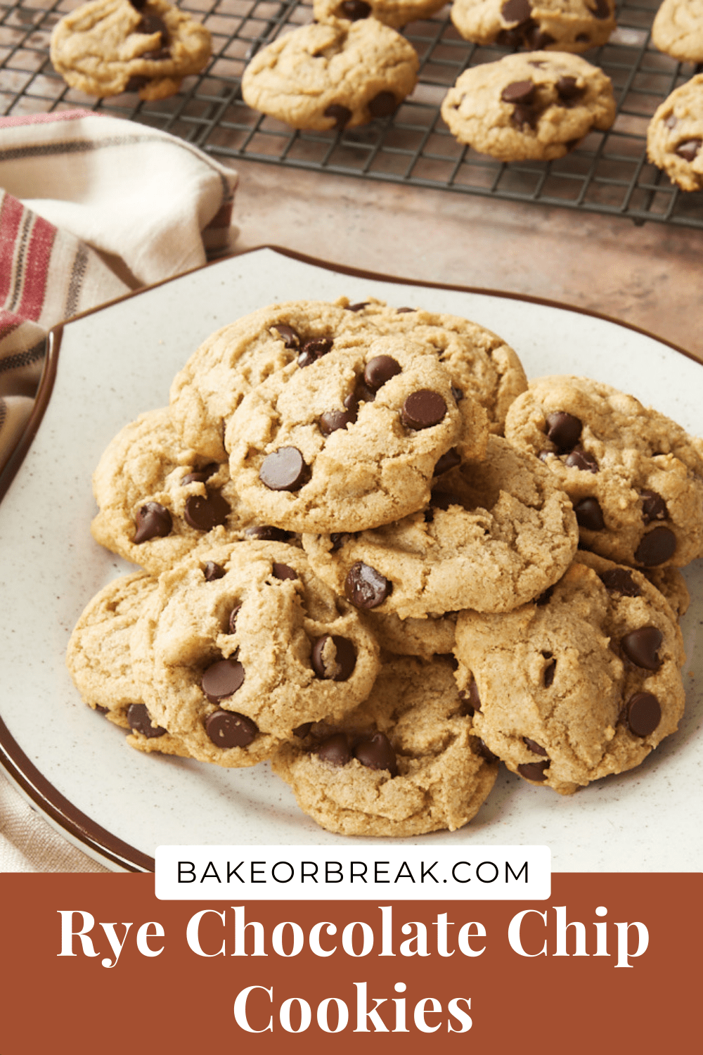 Rye Chocolate Chip Cookies - Bake or Break