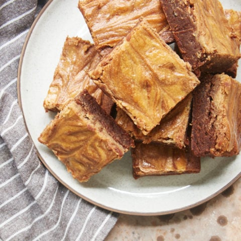 Cookie Butter Cheesecake Brownies-image