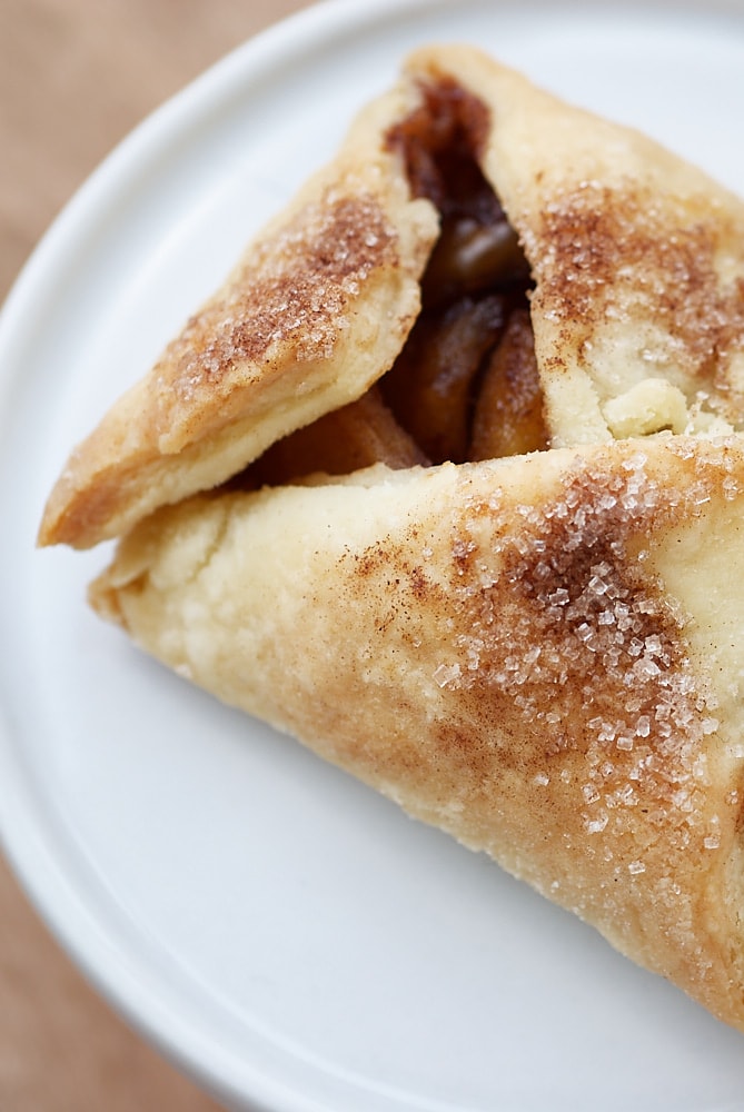 Apple Pie Bundle on a white plate