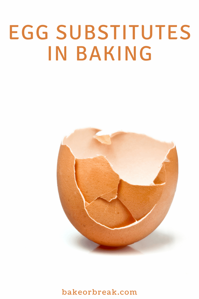 Egg Substitutes in Baking bakeorbreak.com