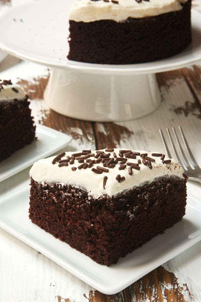 6-Inch Chocolate Cake with Marshmallow Frosting - Bake or Break