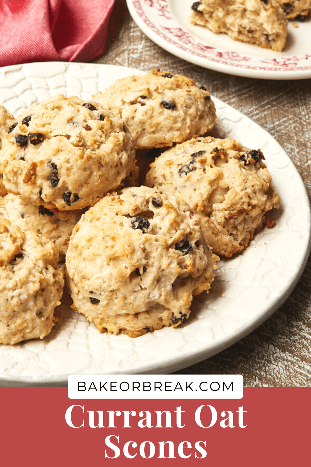 Currant Oat Scones - Bake or Break