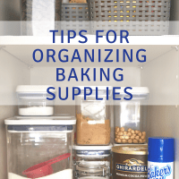Tips for Organizing Baking Supplies bakeorbreak.com