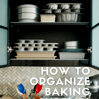 How to Organize Baking Supplies bakeorbreak.com