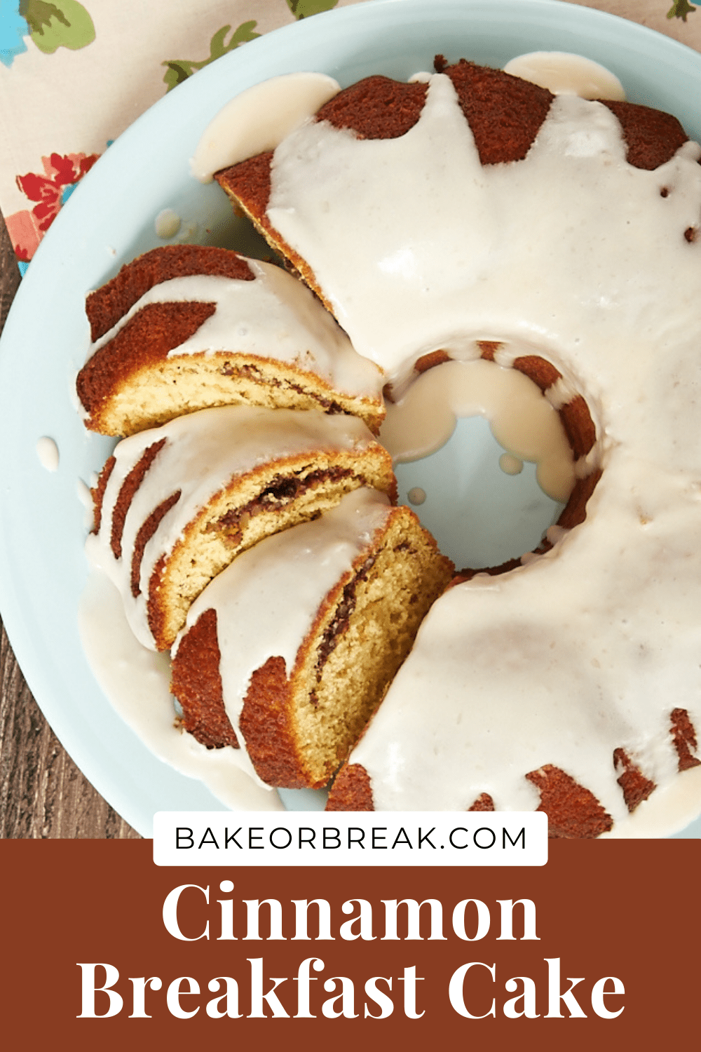 Cinnamon Breakfast Cake bakeorbreak.com