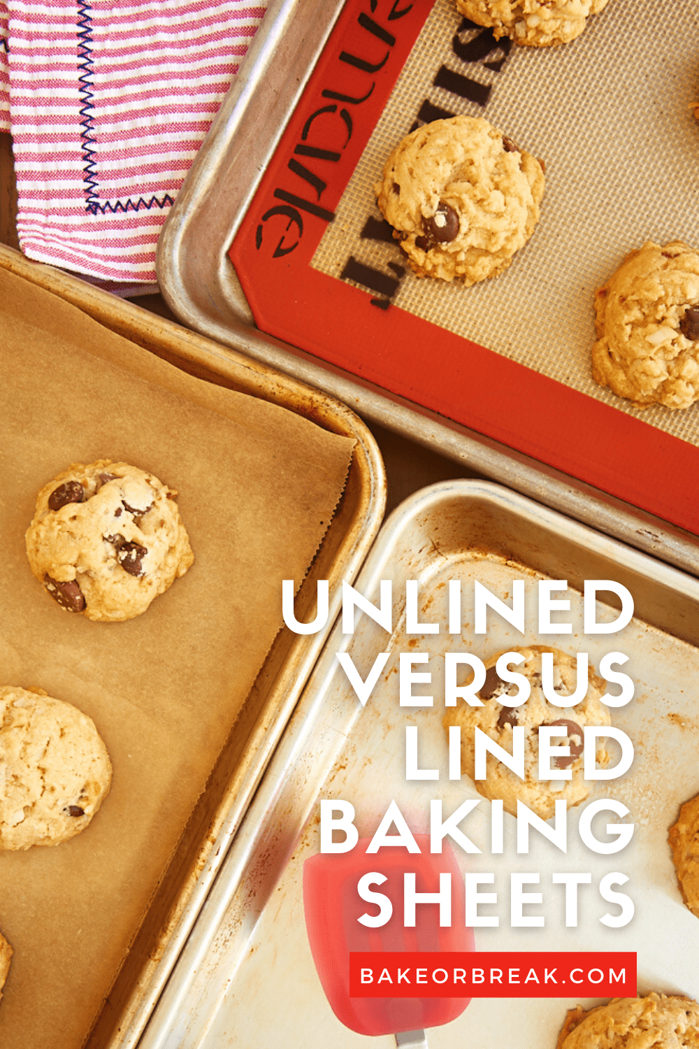 Unlined Versus Lined Baking Sheets bakeorbreak.com