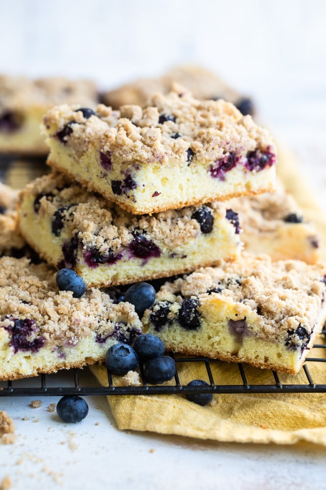 Streusel-Topped Blueberry Coffee Cake Recipe | The Kitchn