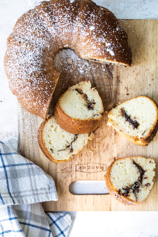 Sour Cream Hazelnut Bundt Cake Bake Or Break