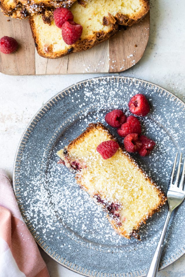 Raspberry White Chocolate Almond Loaf | Bake or Break