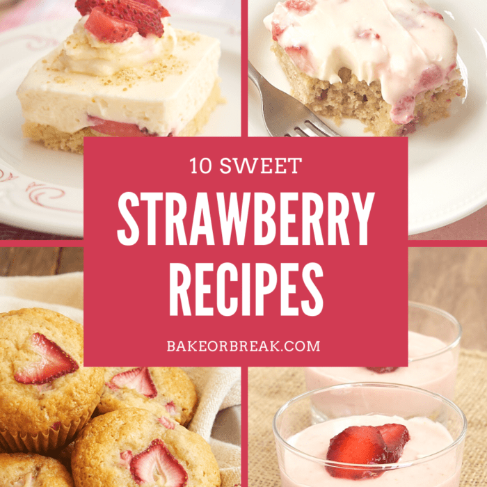 Strawberry No-Bake Cheesecakes - Bake or Break